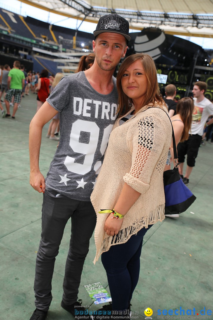 WORLD CLUB DOME - BigCityBeats mit DAVID GUETTA: Frankfurt, 7.6.2015