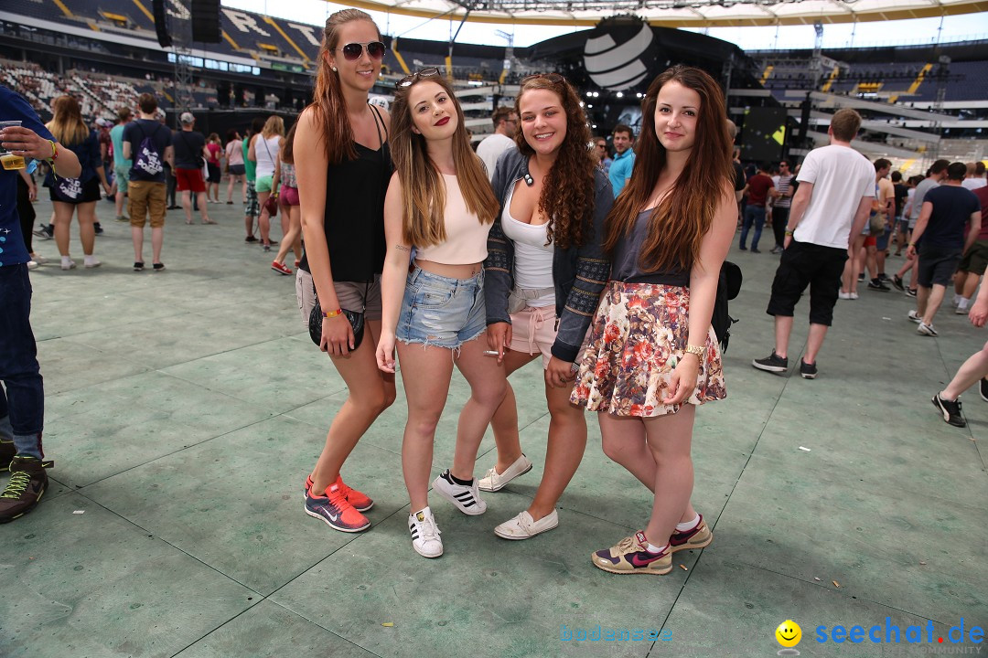 WORLD CLUB DOME - BigCityBeats mit DAVID GUETTA: Frankfurt, 7.6.2015