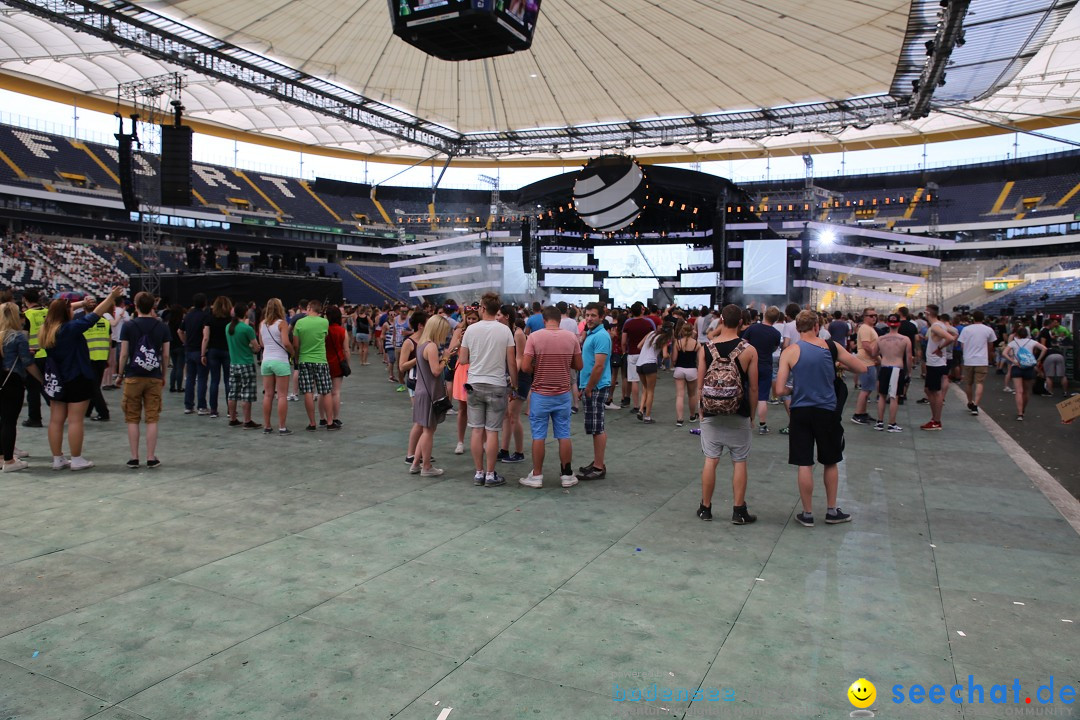 WORLD CLUB DOME - BigCityBeats mit DAVID GUETTA: Frankfurt, 7.6.2015