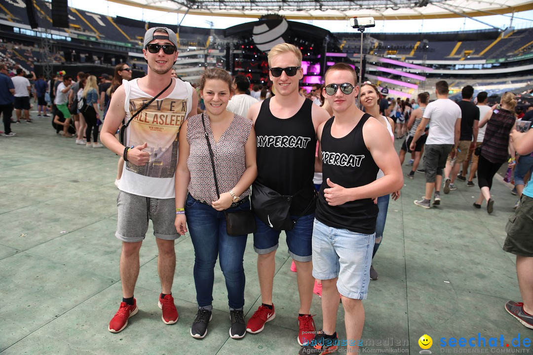 WORLD CLUB DOME - BigCityBeats mit DAVID GUETTA: Frankfurt, 7.6.2015