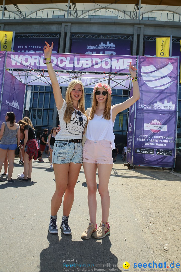 WORLD CLUB DOME - BigCityBeats mit DAVID GUETTA: Frankfurt, 7.6.2015