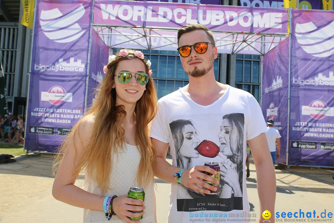 WORLD CLUB DOME - BigCityBeats mit DAVID GUETTA: Frankfurt, 7.6.2015