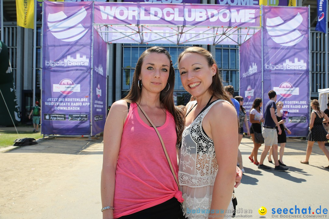 WORLD CLUB DOME - BigCityBeats mit DAVID GUETTA: Frankfurt, 7.6.2015