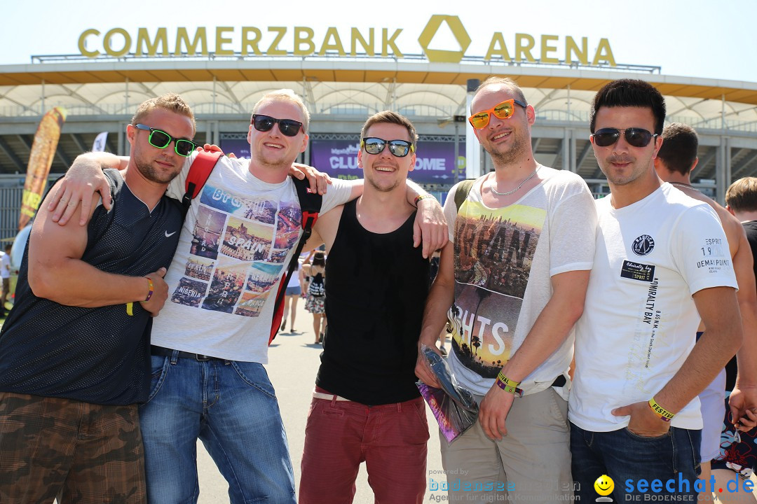 WORLD CLUB DOME - BigCityBeats mit DAVID GUETTA: Frankfurt, 7.6.2015