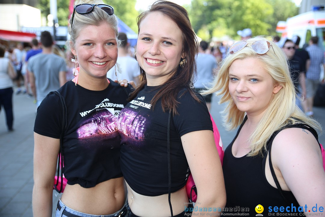 WORLD CLUB DOME - BigCityBeats mit DAVID GUETTA: Frankfurt, 7.6.2015