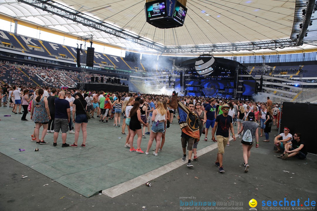 WORLD CLUB DOME - BigCityBeats mit DAVID GUETTA: Frankfurt, 7.6.2015