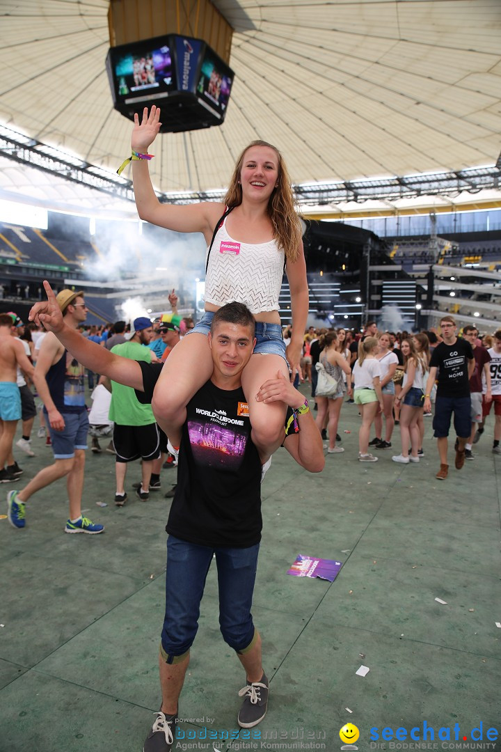 WORLD CLUB DOME - BigCityBeats mit DAVID GUETTA: Frankfurt, 7.6.2015