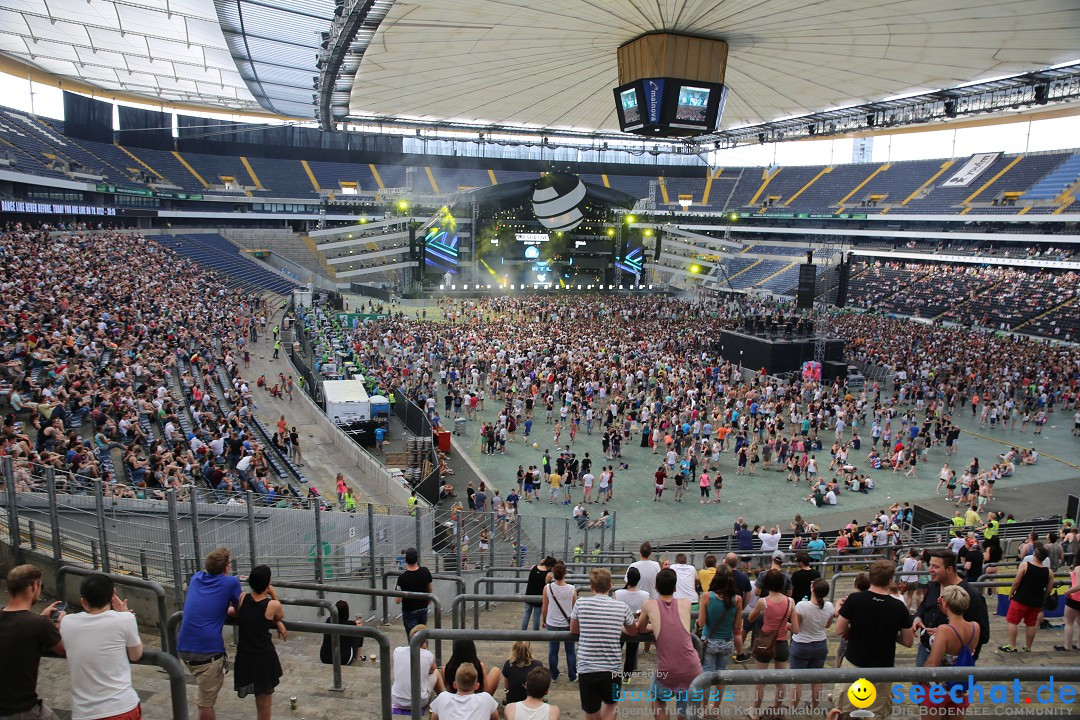 WORLD CLUB DOME - BigCityBeats mit DAVID GUETTA: Frankfurt, 7.6.2015