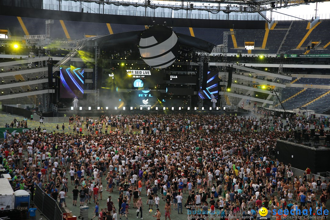 WORLD CLUB DOME - BigCityBeats mit DAVID GUETTA: Frankfurt, 7.6.2015