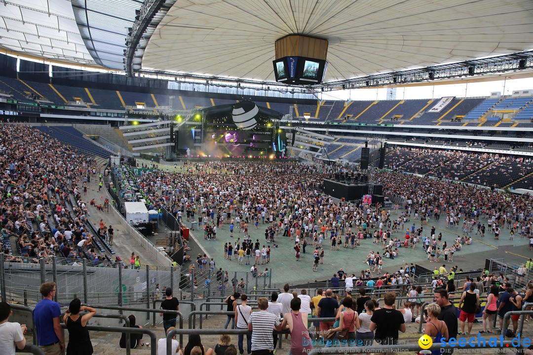 WORLD CLUB DOME - BigCityBeats mit DAVID GUETTA: Frankfurt, 7.6.2015