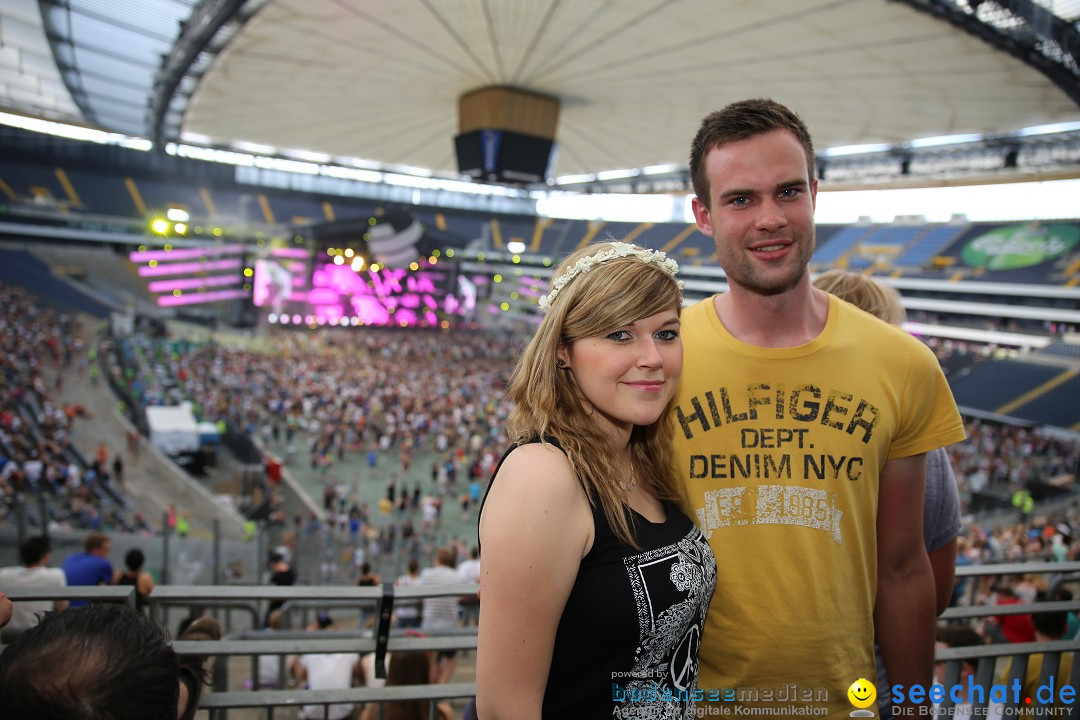 WORLD CLUB DOME - BigCityBeats mit DAVID GUETTA: Frankfurt, 7.6.2015