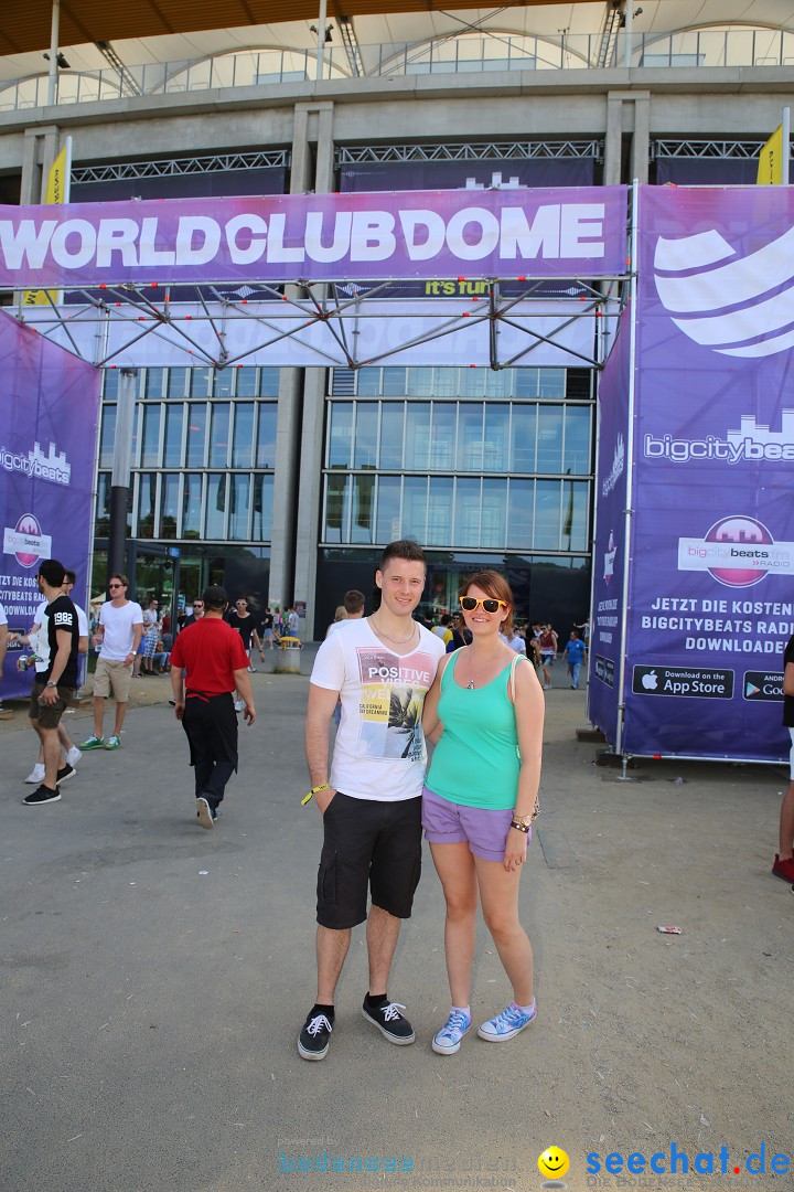 WORLD CLUB DOME - BigCityBeats mit DAVID GUETTA: Frankfurt, 7.6.2015