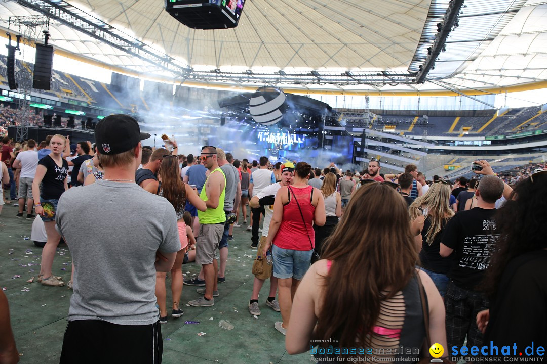 WORLD CLUB DOME - BigCityBeats mit DAVID GUETTA: Frankfurt, 7.6.2015