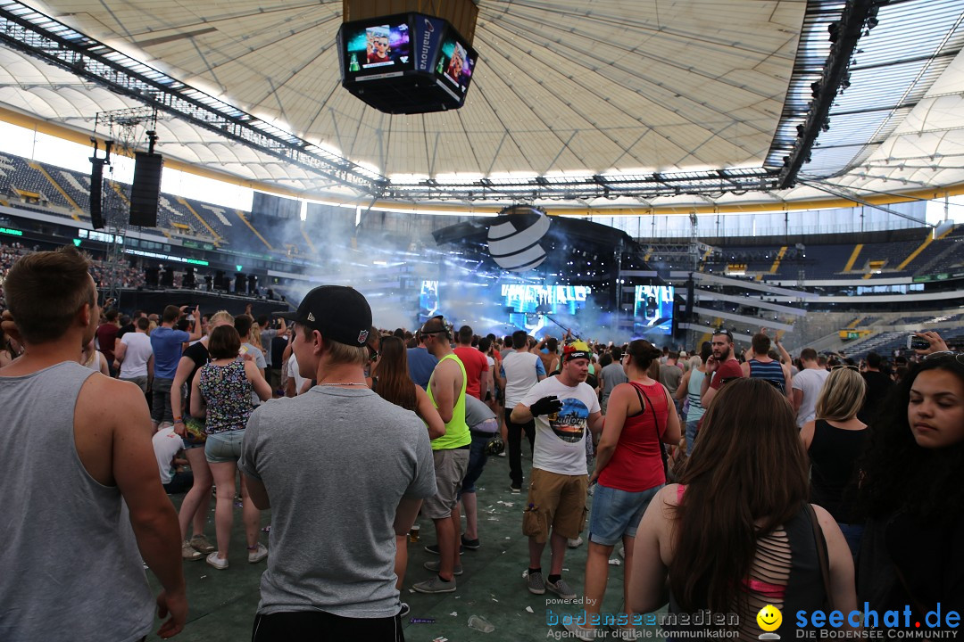 WORLD CLUB DOME - BigCityBeats mit DAVID GUETTA: Frankfurt, 7.6.2015