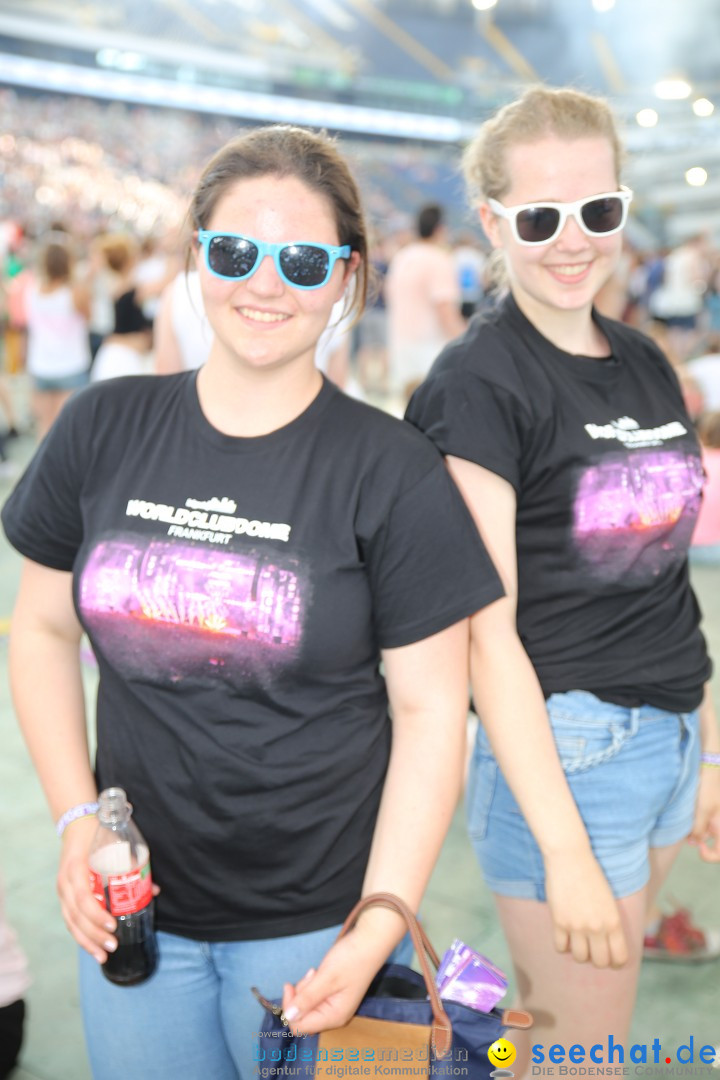 WORLD CLUB DOME - BigCityBeats mit DAVID GUETTA: Frankfurt, 7.6.2015