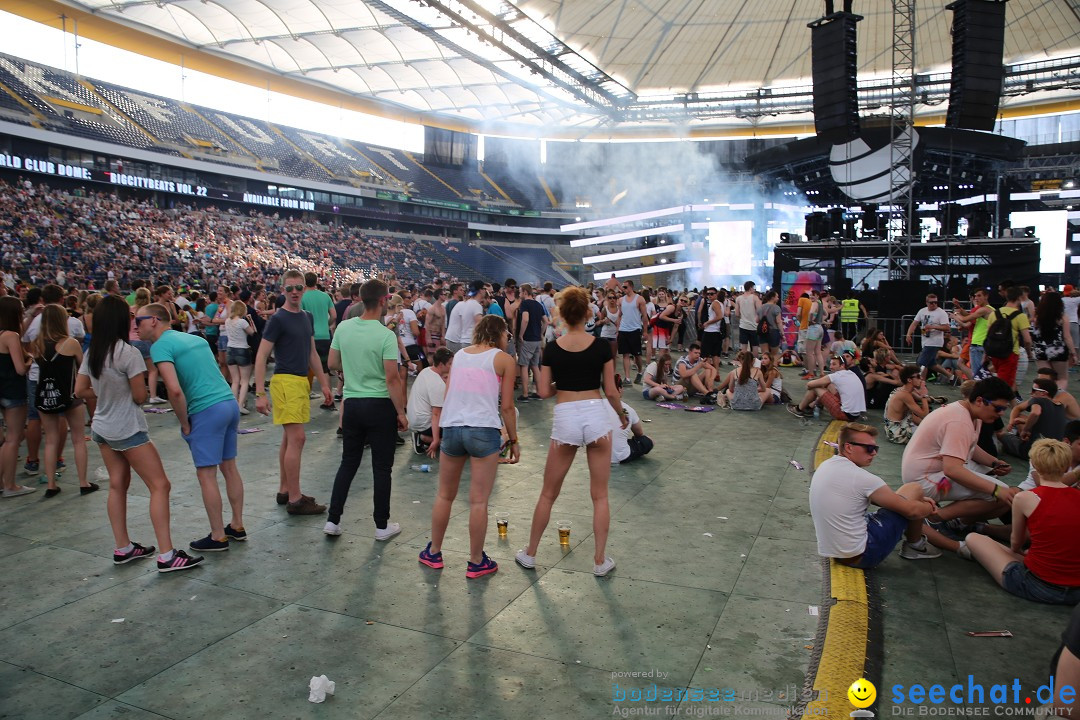 WORLD CLUB DOME - BigCityBeats mit DAVID GUETTA: Frankfurt, 7.6.2015