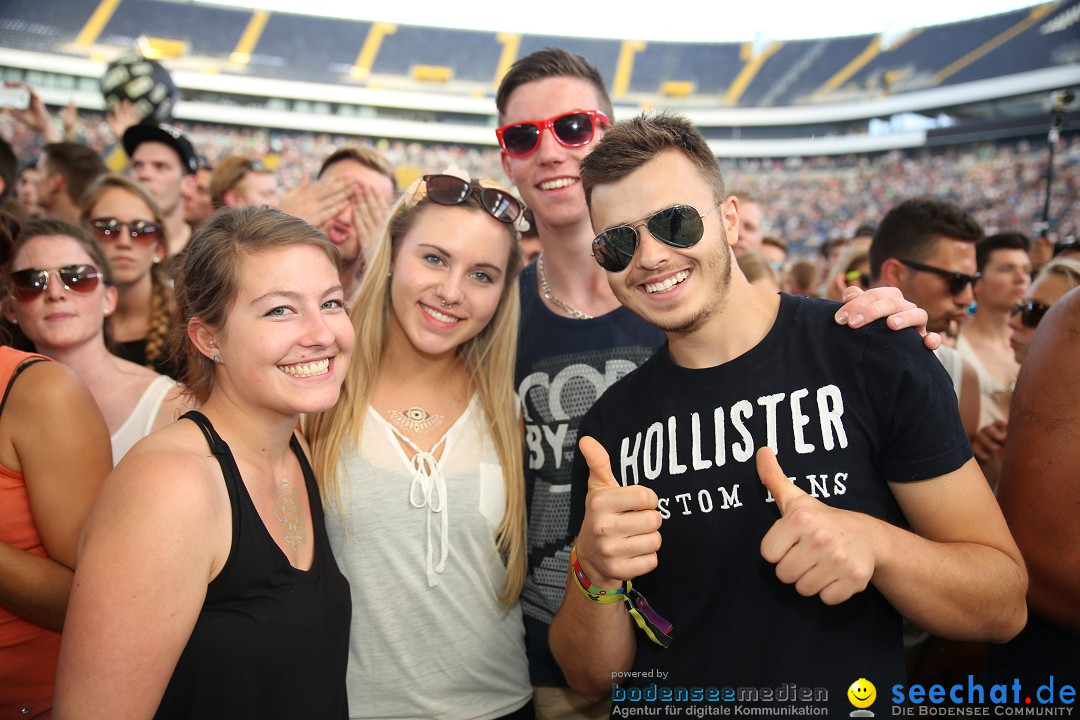 WORLD CLUB DOME - BigCityBeats mit DAVID GUETTA: Frankfurt, 7.6.2015