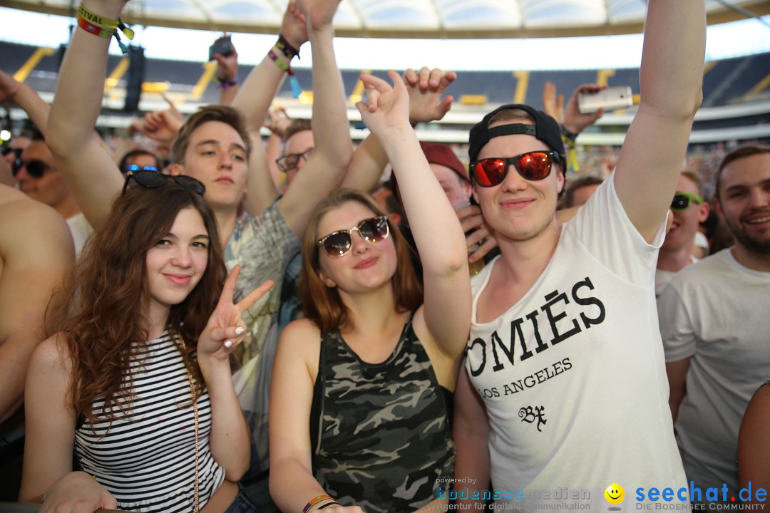 WORLD CLUB DOME - BigCityBeats mit DAVID GUETTA: Frankfurt, 7.6.2015