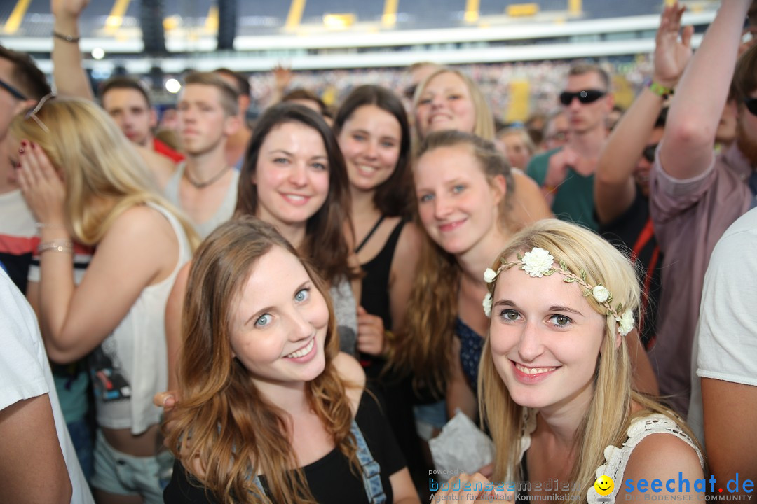 WORLD CLUB DOME - BigCityBeats mit DAVID GUETTA: Frankfurt, 7.6.2015