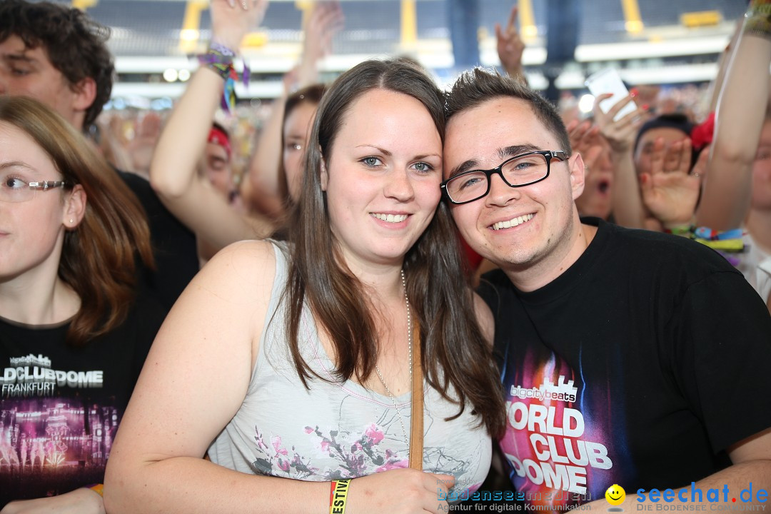 WORLD CLUB DOME - BigCityBeats mit DAVID GUETTA: Frankfurt, 7.6.2015