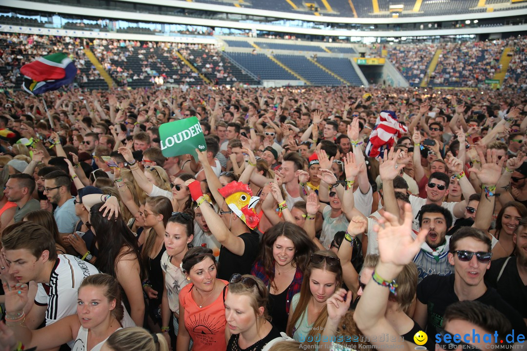 WORLD CLUB DOME - BigCityBeats mit DAVID GUETTA: Frankfurt, 7.6.2015