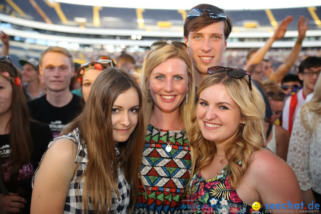 WORLD CLUB DOME - BigCityBeats mit DAVID GUETTA: Frankfurt, 7.6.2015