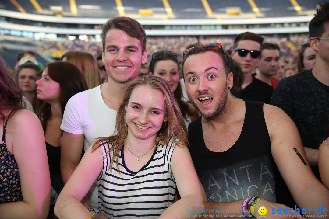 WORLD CLUB DOME - BigCityBeats mit DAVID GUETTA: Frankfurt, 7.6.2015