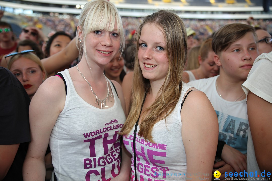 WORLD CLUB DOME - BigCityBeats mit DAVID GUETTA: Frankfurt, 7.6.2015