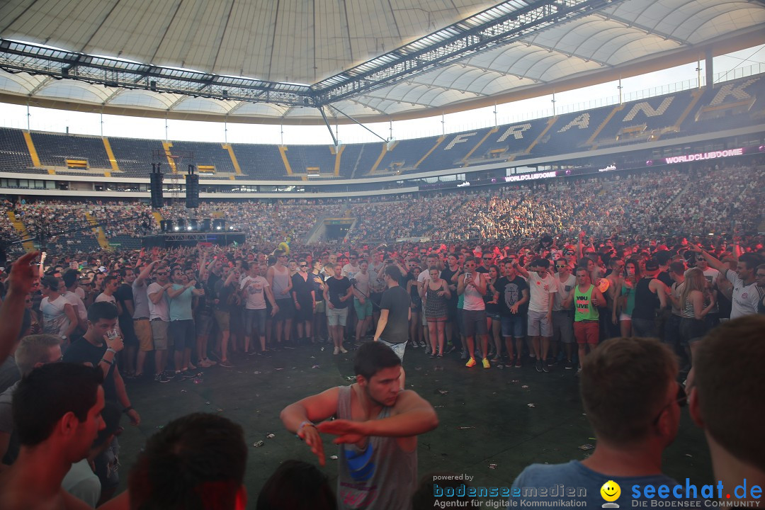 WORLD CLUB DOME - BigCityBeats mit DAVID GUETTA: Frankfurt, 7.6.2015