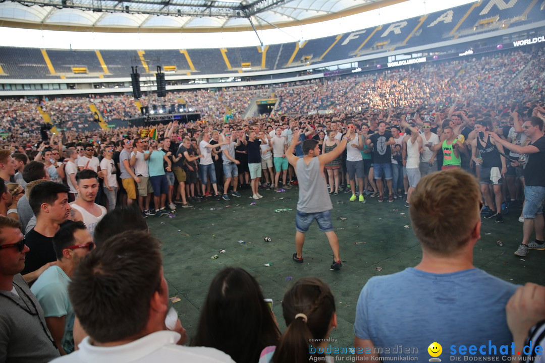 WORLD CLUB DOME - BigCityBeats mit DAVID GUETTA: Frankfurt, 7.6.2015