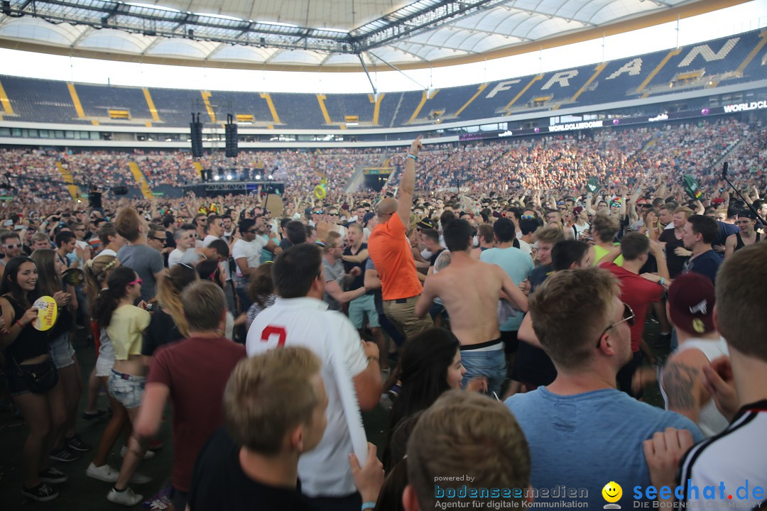 WORLD CLUB DOME - BigCityBeats mit DAVID GUETTA: Frankfurt, 7.6.2015