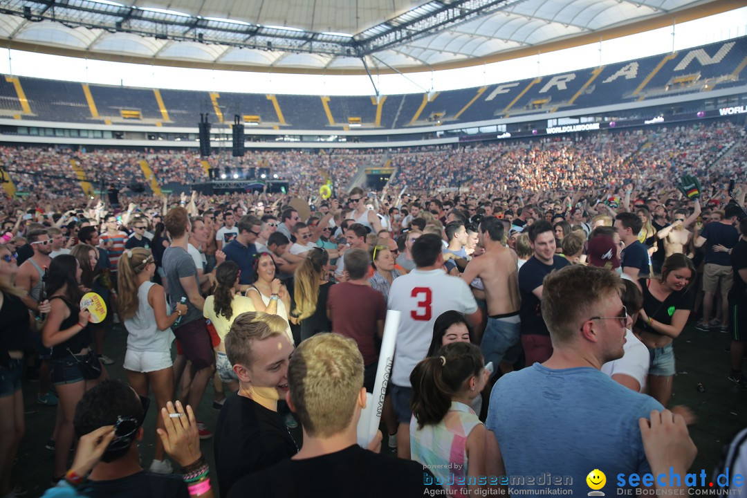 WORLD CLUB DOME - BigCityBeats mit DAVID GUETTA: Frankfurt, 7.6.2015