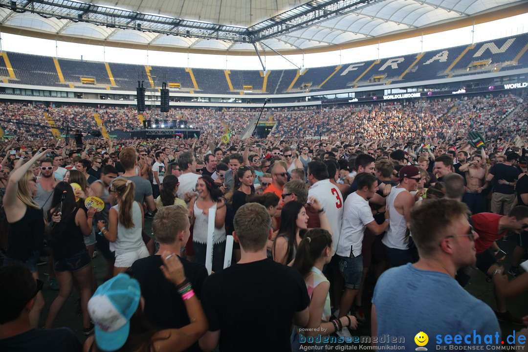 WORLD CLUB DOME - BigCityBeats mit DAVID GUETTA: Frankfurt, 7.6.2015