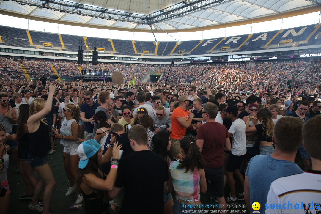 WORLD CLUB DOME - BigCityBeats mit DAVID GUETTA: Frankfurt, 7.6.2015