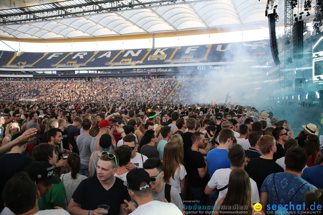 WORLD CLUB DOME - BigCityBeats mit DAVID GUETTA: Frankfurt, 7.6.2015