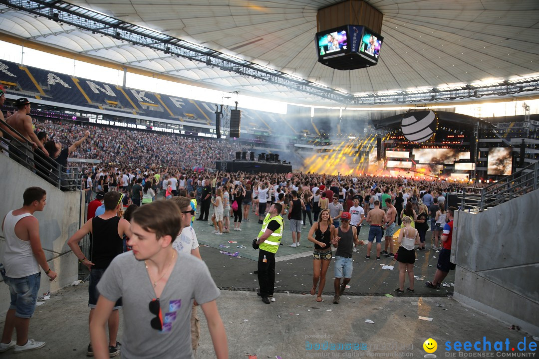 WORLD CLUB DOME - BigCityBeats mit DAVID GUETTA: Frankfurt, 7.6.2015