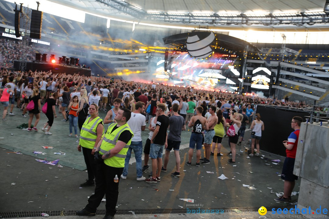 WORLD CLUB DOME - BigCityBeats mit DAVID GUETTA: Frankfurt, 7.6.2015