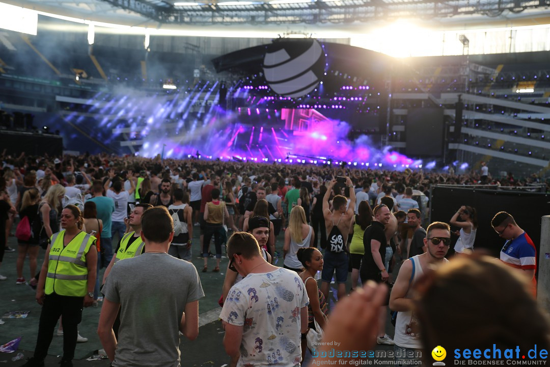 WORLD CLUB DOME - BigCityBeats mit DAVID GUETTA: Frankfurt, 7.6.2015