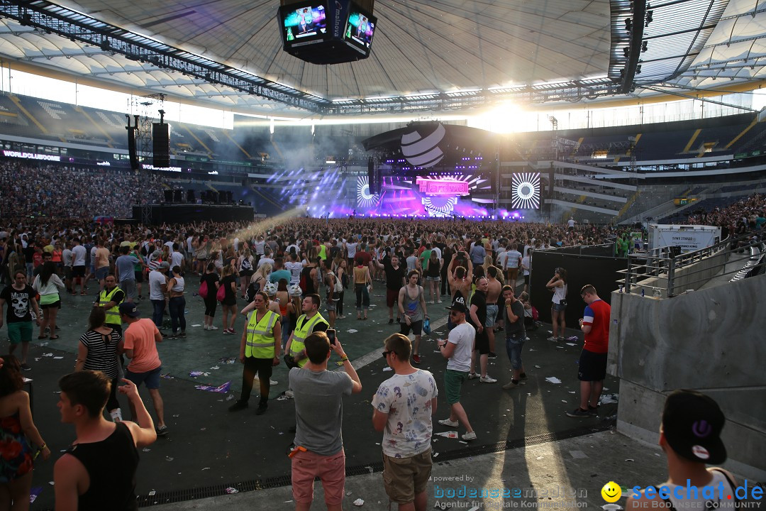 WORLD CLUB DOME - BigCityBeats mit DAVID GUETTA: Frankfurt, 7.6.2015