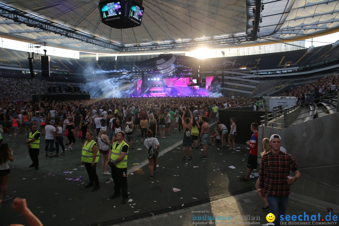 WORLD CLUB DOME - BigCityBeats mit DAVID GUETTA: Frankfurt, 7.6.2015