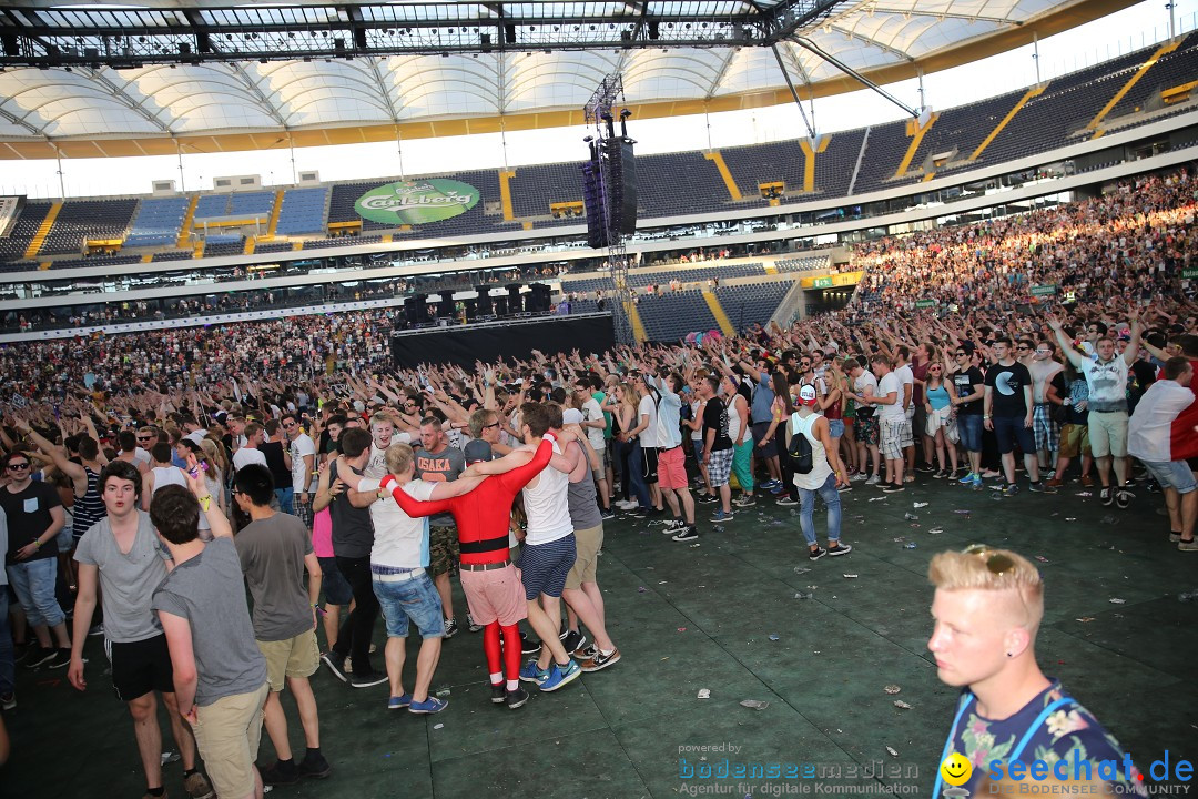 WORLD CLUB DOME - BigCityBeats mit DAVID GUETTA: Frankfurt, 7.6.2015