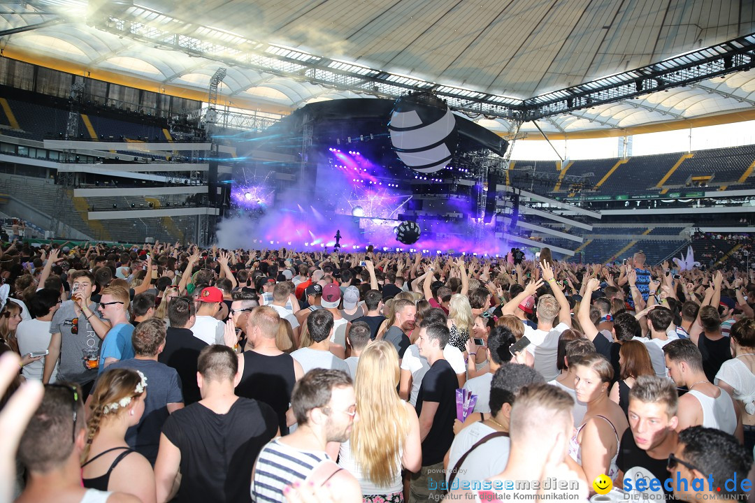 WORLD CLUB DOME - BigCityBeats mit DAVID GUETTA: Frankfurt, 7.6.2015