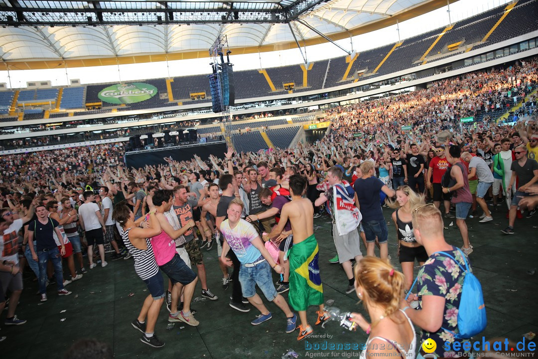 WORLD CLUB DOME - BigCityBeats mit DAVID GUETTA: Frankfurt, 7.6.2015