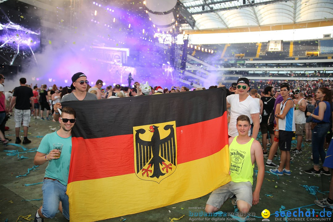 WORLD CLUB DOME - BigCityBeats mit DAVID GUETTA: Frankfurt, 7.6.2015