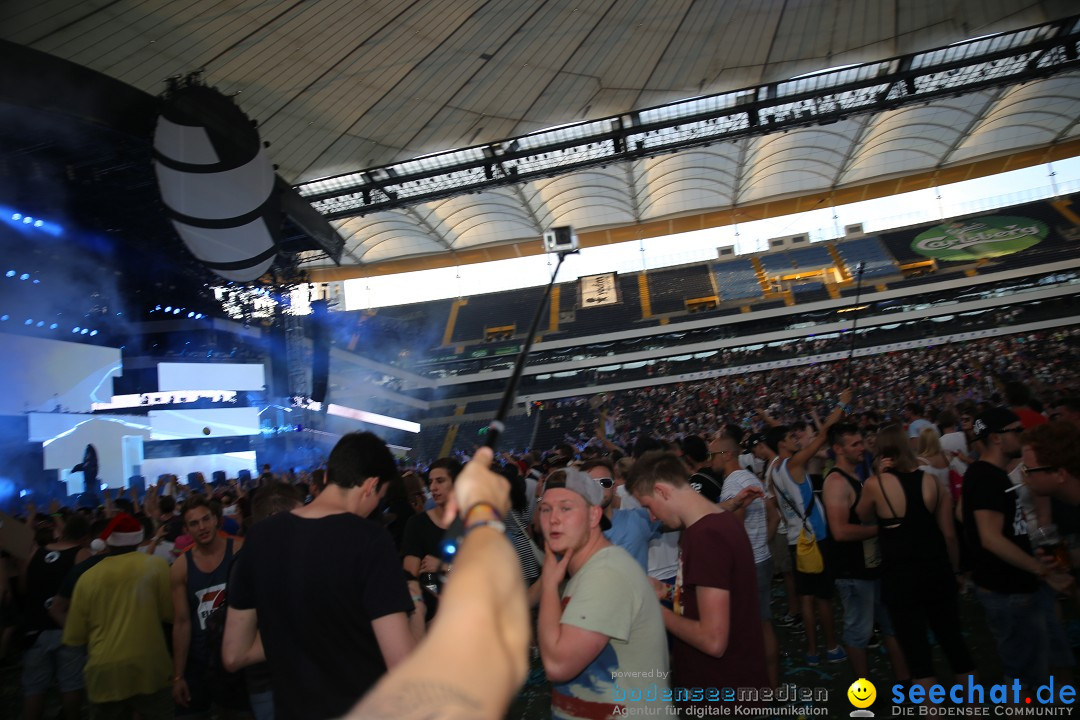 WORLD CLUB DOME - BigCityBeats mit DAVID GUETTA: Frankfurt, 7.6.2015