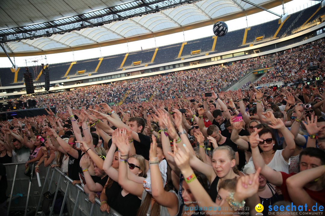 WORLD CLUB DOME - BigCityBeats mit DAVID GUETTA: Frankfurt, 7.6.2015