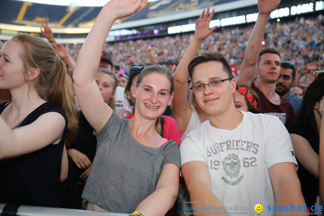 WORLD CLUB DOME - BigCityBeats mit DAVID GUETTA: Frankfurt, 7.6.2015