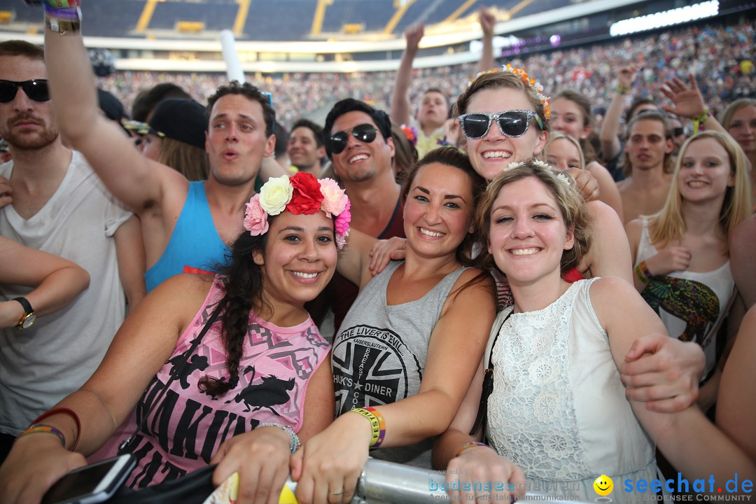 WORLD CLUB DOME - BigCityBeats mit DAVID GUETTA: Frankfurt, 7.6.2015