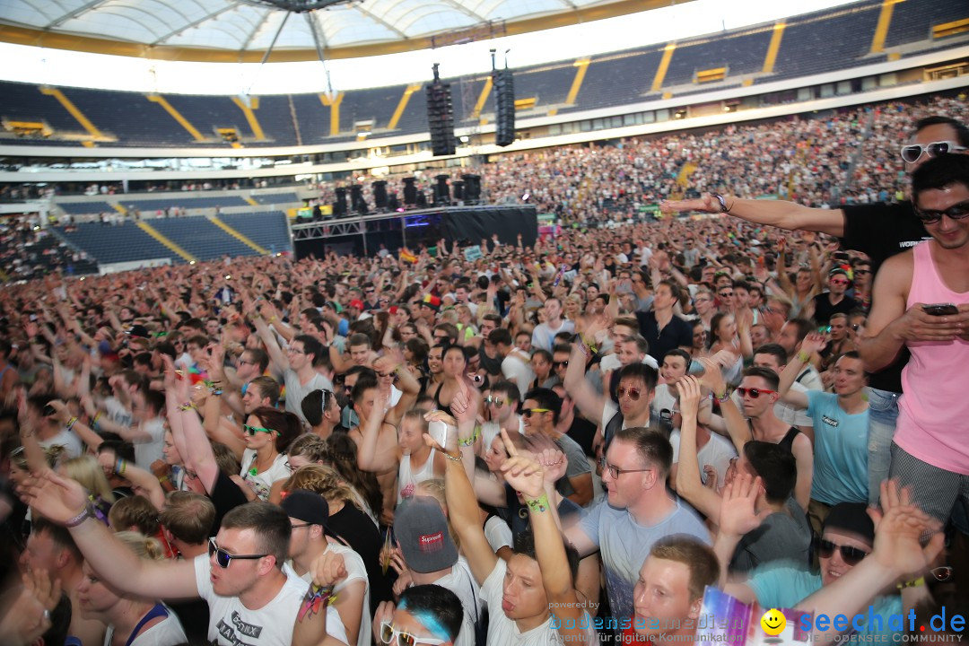 WORLD CLUB DOME - BigCityBeats mit DAVID GUETTA: Frankfurt, 7.6.2015