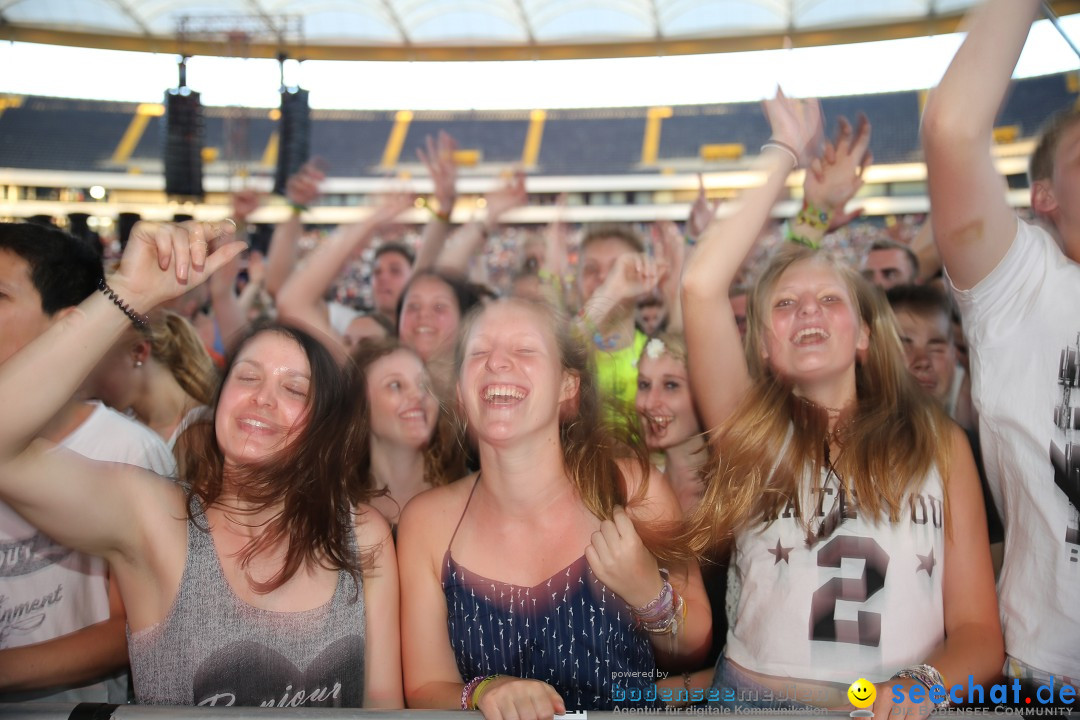 WORLD CLUB DOME - BigCityBeats mit DAVID GUETTA: Frankfurt, 7.6.2015